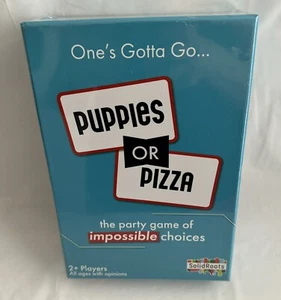 Puppies or Pizza Game - One’s Gotta Go...the party game of impossible choices - Picture 1 of 7