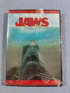 NEW SEALED JAWS 25TH ANNIVERSARY DVD ROY SCHEIDER RICHARD DREYFUSS ROBERT SHAW - Imagen 1 de 2