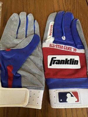 MLB Player Model Franklin Batting Gloves 1999 All Star Game Boston Never Worn XL - Image 1 of 4