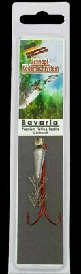 BAVARIA PREMIUM-FISHING-TACKLE Bavaria Köderfisch System Nr.7 Bebleiung: 1g, Haken Gr.: 2/0 Hakenform: gerade