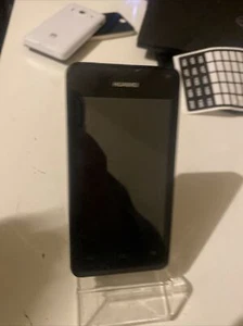Huawei Ascend Y300 2GB Black Smartphone 512MB RAM 4.0" Screen Display - Afbeelding 1 van 4