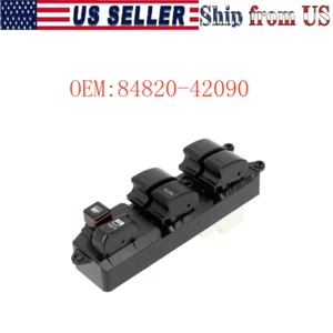 INTERRUPTOR PUERTA VENTANA ELÉCTRICA DELANTERA IZQUIERDA/DERECHA TOYOTA RAV4 84820-42090 - Imagen 1 de 8