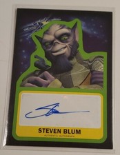 2015 TOPPS STAR WARS JOURNEY TO THE FORCE AWAKENS - Steven Blum Auto Card