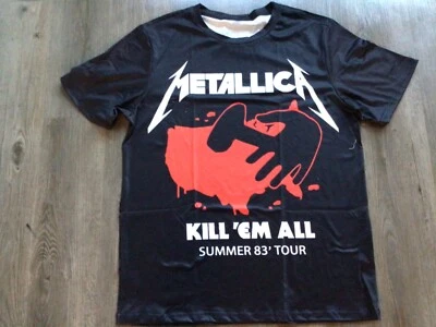 METALLICA SUMMER 83 REPLICA TOUR SHIRT XL - Image 1 of 3
