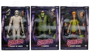 Jada Toys Scooby-Doo! 1:12 Scale Action Figure 3-Pack (Shaggy Creeper Mummy) - Picture 1 of 7