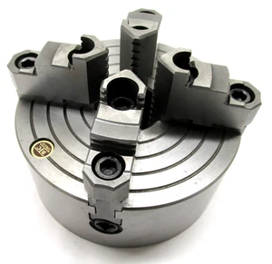 NICE! BTC 6" INDEPENDENT 4-JAW LATHE CHUCK w/ D1-3 MOUNT - Picture 1 of 8