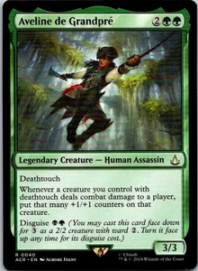 Magic the Gathering HP Aveline de Grandpre Assassin's Creed MTG Free Shipping! - Picture 1 of 1
