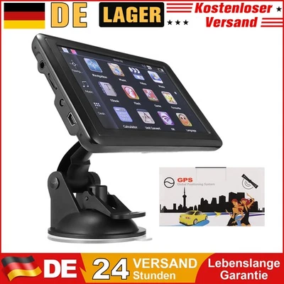 5 Zoll GPS Navigationsgerät Navi für Auto LKW PKW KFZ 8GB+128MB Europa Karten - Bild 1 von 4