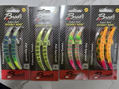 8 nuevos equipos de pesca Brads Killer súper cebo delgado mini sin aparejar  Foto 1 de 2