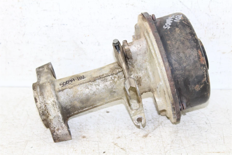 1989 Yamaha Breeze 125 Rear Axle Carrier Brake Drum Hub Assembly - Image 1 of 4