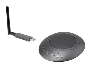 Workstream by Monoprice USB Conference Room Mic & Speaker | Wireless 360 degree - Photo 1/6