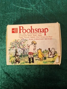 Poohsnap Vintage Card Game 1974 John Adams Toys WINNIE POOH A.A. MILNE Memory - Picture 1 of 8
