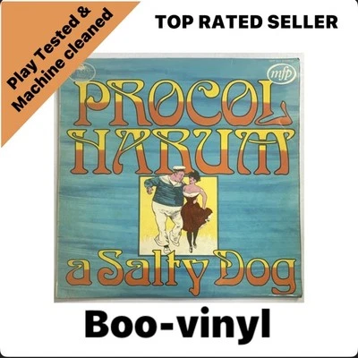 Procol Harum – A Salty Dog - Vinyl LP Record EX / VG+ Condition - Image 1 of 4