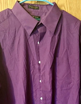 Camisa Alexander Julian Colores Manga Larga Para Hombre Con Botones Talla XL Granate/Ciruela Foto 1 de 4