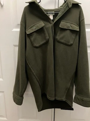 Chaqueta polar LL Bean para hombre talla grande regular verde Foto 1 de 4