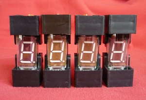4 piezas. IV-11 / ИВ-11 Nixie VFD Tubo 7 segmentos verde brillo indicador dígitos pantalla - Imagen 1 de 5