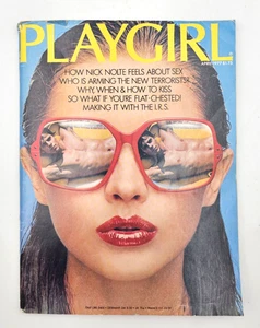 1977 APRIL PLAYGIRL MAGAZINE Nick Nolte Complete with Centerfold - Bild 1 von 5