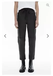 BNWT Witchery Denim Coated Jogger Sz 14 - Picture 1 of 4