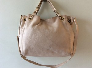 real leather michael kors bucket bolsa