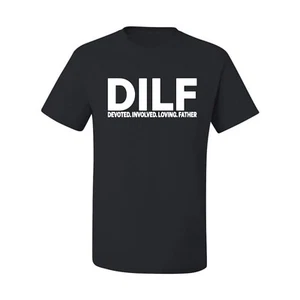 Camiseta gráfica DILF devota involucrada padre amoroso papá regalo hombres - Imagen 1 de 14