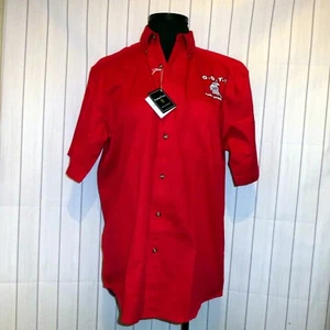 Fort Stewart Georgia Jonathan Corey red cotton twill NWT L shirt GGTC (G53) - Picture 1 of 2