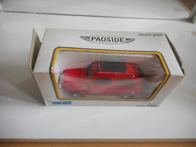 Yonezawa Diapet Nissan Pao en rouge au 1:40 en boîte - Photo 1/2