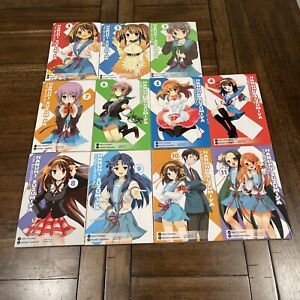 The Melancholy of Haruhi Suzumiya Manga Vol 1-11 Yen Press English Extra Vol 7