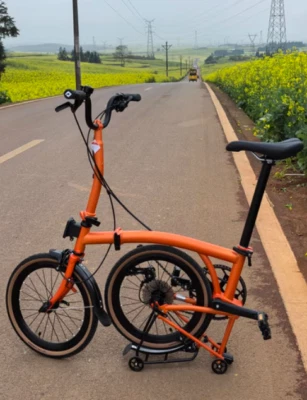 Новый складной Shifte велосипед 16 дюймов ультра легкий портативный складной велосипед - Изображение 1 из 4