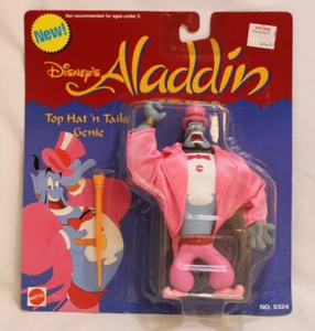 Modellino vintage Mattel Disney Aladdin Tophat & Tails Genie nuovo in confezione - Foto 1 di 2