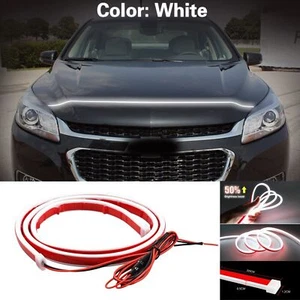 86" Dynamic LED Running Light Front Hood Strip Ambient Lamp For Chevrolet Malibu - Picture 1 of 9