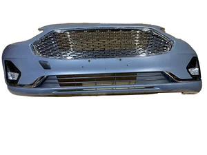 Fit 2019 2020 FORD FUSION TITANIUM FRONT BUMPER LED FOG LAMPS CHROME HONEYCOMB - Picture 1 of 8
