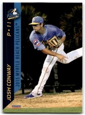 2015 CHOICE MYRTLE BEACH PELICANS JOSH CONWAY MYRTLE BEACH PELICANS #7