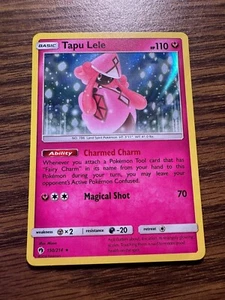 Pokemon TCG Tapu Lele Verlorener Donner Holo - Bild 1 von 2