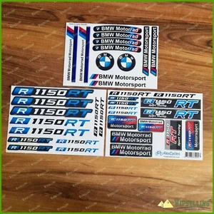 BMW Motorrad Motorsport R1150RT Blue Laminated Decals Stickers Kit - Bild 1 von 8