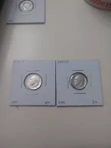 1984 P&D Roosevelt Dimes UNC - Picture 1 of 7