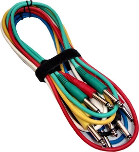 Concert Series - TS2M-6PK - TS MONO PATCH CABLE 2m PACK OF 6 - Picture 1 of 1