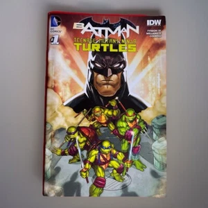 Batman / Teenage Mutant Ninja Turtles #1 Eddie Nunez Variant Cover TMNT - Picture 1 of 2