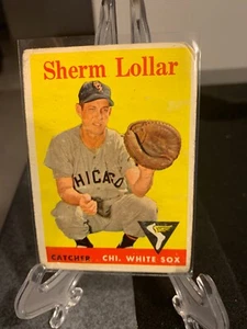 Sherm Lollar 1958 Topps Baseball #267- Chicago White Sox - Picture 1 of 2