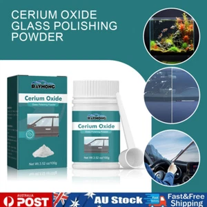 1-3x Deep Scratch Remover,Repair Glass Polishing Kit Cerium Oxide Powder UK - Picture 1 of 10