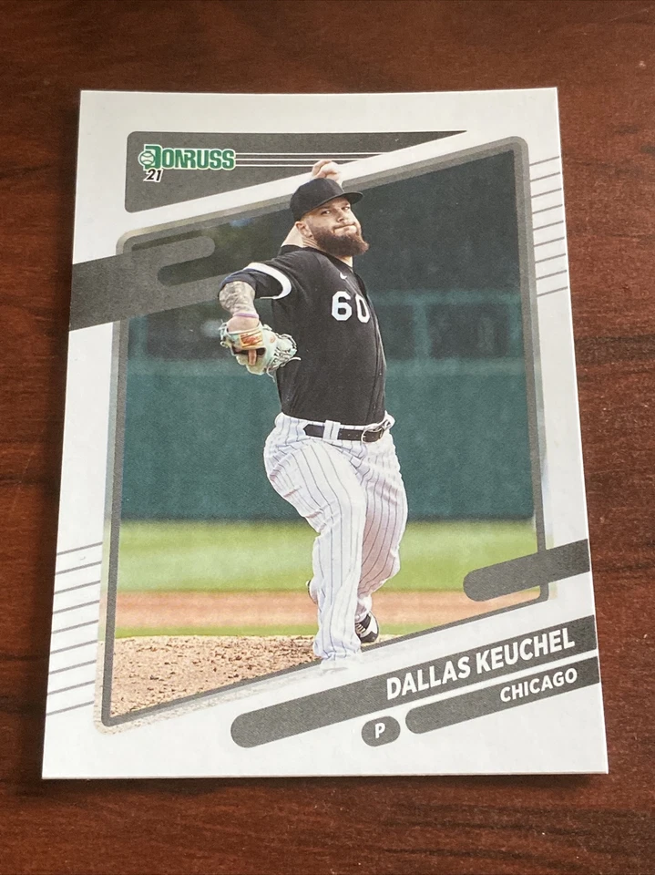 2021 Donruss Baseball Base #187 Dallas Keuchel Chicago White Sox B6243* - Image 1 of 1