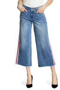 True Religion JEANS Rojo Blanco Azul Estufa Ajuste TALLA 23 Cintura 26 229.00 - Imagen 1 de 9