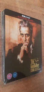 NEW THE GODFATHER CODA STEELBOOK 4K ULTRA HD + BLU-RAY - Picture 1 of 1