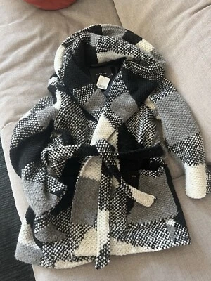 Obey пропаганды Urban Outfitters пальто с капюшоном толщиной теплый черная куртка парка XS - Изображение 1 из 4