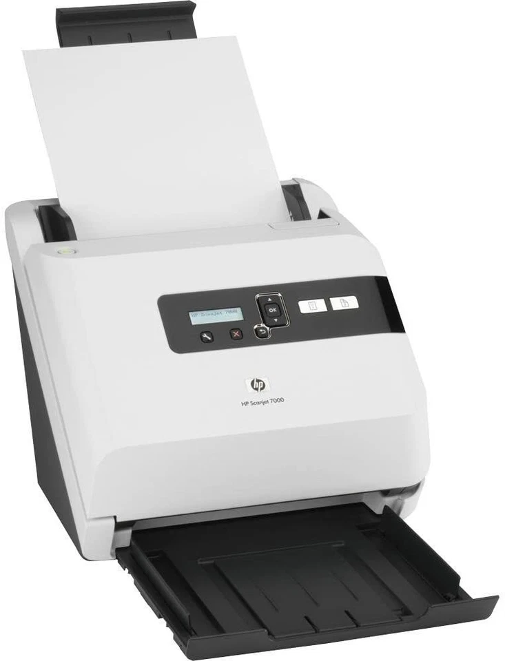 HP Scanjet Pro 7000 Duplex-Dokumentenscanner USB L2706 35ppm / Windows 10 - Bild 1 von 1