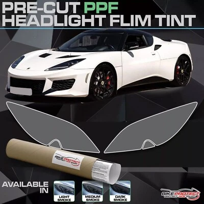 Kit de tinte de faros precortados para película PPF ahumada TPU Lotus Evora autocurativa - Imagen 1 de 4