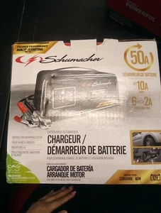 Schumacher SC1361 12V Fully Automatic Battery Charger and 10/50A Engine Starter - Picture 1 of 10