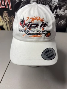 NUEVO CON ETIQUETAS Rip It Energy Fuel Sombrero Gorra Bebida Energética Correa Ajustable Trasera - Imagen 1 de 5