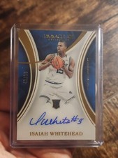 Isaiah Whitehead 2016-2017 Panini Immaculate Collegiate On Card Rookie Auto /99