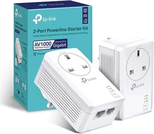 Kit adaptateur CPL passe-partout TP-Link TL-PA7027P - Photo 1/5