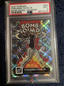 2022 Donruss Fernando Tatis Jr Psa 9 Diamond Bomb Squa - Picture 1 of 1